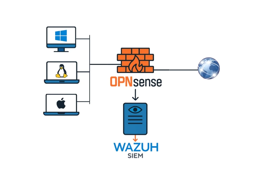 opnsense et wazuh